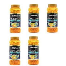 Shiffa Home Omega 3-6-9 1000 mg 5x200 Kapsül Balık Yağı