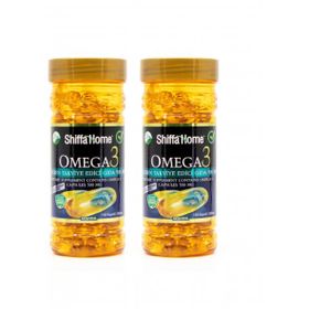 Shiffa Home Omega 3 Balık Yağı 500 mg 2x150 Softgel Takviye Edici Gıda