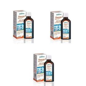 Shiffa Home Omega-3 DHA EPA Şeftali Aromalı 3x100 ml Şurup Balık Yağı