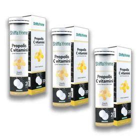 Shiffa Home Propolis C Vitamini 3x20 Efervesan Tablet