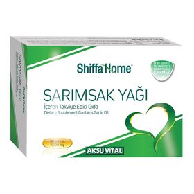 Shiffa Home Sarımsak Yağı 30 Kapsül