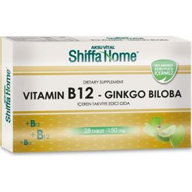 Shiffa Home Vitamin B12 Ginkgo Biloba 28 Tablet