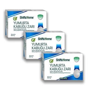 Shiffa Home Yumurta Kabuğu Zarı 30 Kapsül
