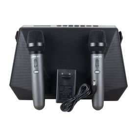 Shile SL-2013 Kumandalı USB SD BT Seyyar Taşınabilir Hoparlör + İki Adet El Mikrofonu
