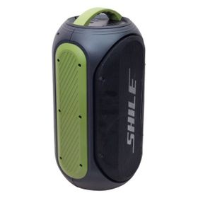 Shile SL-2019A El Mikrofonlu-Kumandalı USB/SD/BT Işıklı Taşınabilir Şarjlı Seyyar Amfi