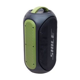 Shile SL-2019A El Mikrofonlu-Kumandalı USB/SD/BT Işıklı Taşınabilir Şarjlı Seyyar Anfi