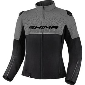 Shima Drift Gri Kadın Korumalı Motosiklet Montu