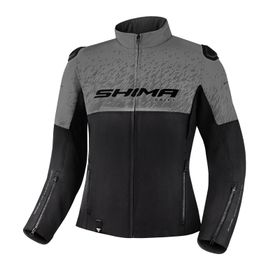 Shima Drift Gri Kadın Korumalı Motosiklet Montu