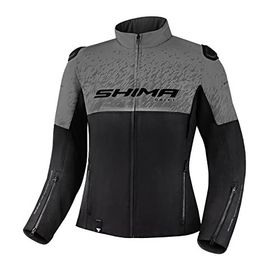 Shima Drift Gri Kadın Korumalı Motosiklet Montu