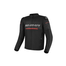 Shima Drift Siyah Korumalı Motosiklet Montu