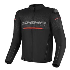 Shima Drift Siyah Korumalı Motosiklet Montu