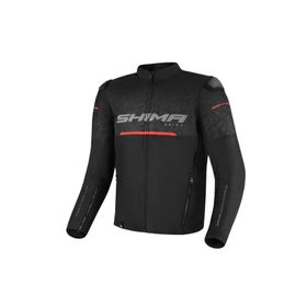 Shima Drift Siyah Korumalı Motosiklet Montu
