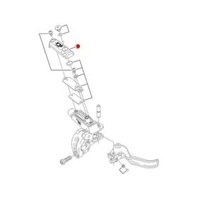 Shimano Deore BL-M566 Sol Disk Fren Kolu Rezervuar Kapağı