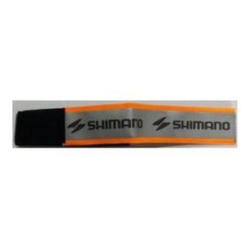 Shimano Geniş Siyah / Turuncu Reflektörlü Paça Koruma Bandı