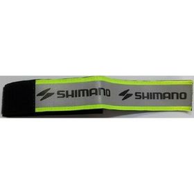 Shimano Geniş Siyah/Yeşil Reflektörlü Paça Koruma Bandı