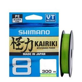 Shimano Kairiki 8 300 m Mantis Green 0,06 İp Misina
