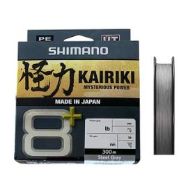 Shimano Kairiki 8 300 m Steel Gray İp Misinası