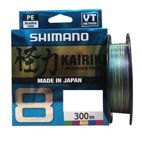 Shimano Kairiki 8 Kat Multi Color 300 mt İp Misina
