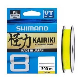 Shimano Kairiki 8 Kat Yellow 300 mt İp Misina
