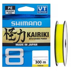 Shimano Kairiki 8 Kat Yellow 300 mt İp Misina