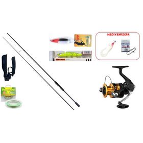 Shimano Remixon Double Black 270 cm 20–40 gr + Shimano FX C 3000 FC Spin Seti