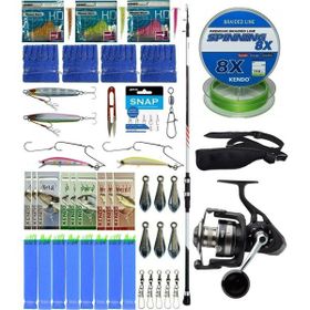 Shimano Vengeance Ax Boat Tele 1.80 m 150 g 3PC Kamış + Savage Gear SGS8 4000 FD 8+1BB Olta Makinesi