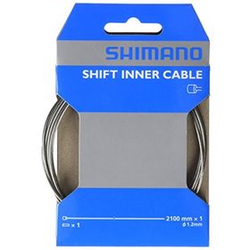 Shimano Y60098070 1.2 mm x 2100 mm Bisiklet Vites Kablosu