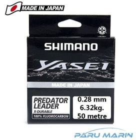 Shimano Yasei %100 Fluorocarbon Lider 50 mt 0.28 mm 6.32 kg Misina