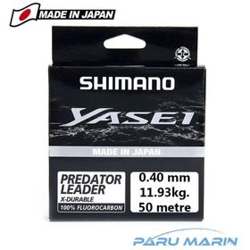 Shimano Yasei %100 Fluorocarbon Lider 50 mt 0.40 mm 11.93 kg Misina