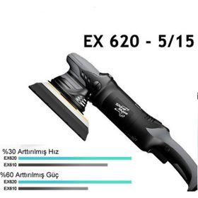 Shine Mate EX620 5/15 125 mm Orbital Deluxe Polisaj Makinesi