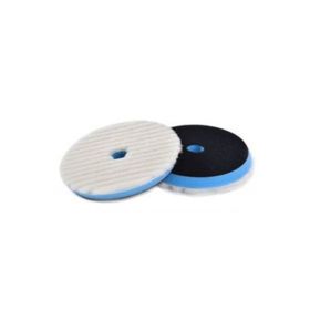Shine Mate Knitted Wool Pad Mavi Taban Agresif Yün Pasta Keçesi 125/140mm