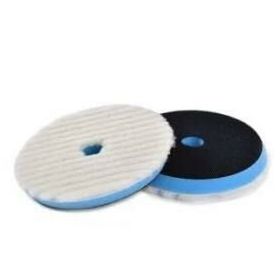 Shine Mate Knitted Wool Pad Mavi Taban Agresif Yün Pasta Keçesi 125/140mm