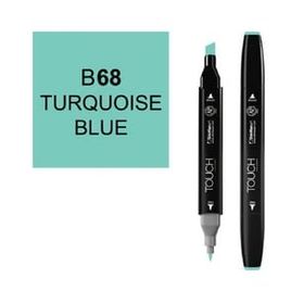 Shinhan Art Touch Twin B68 Turquoise Blue Çift Uçlu Markör Kalem