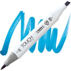 Shinhan Art Touch Twin Brush B261 Primary Cyan Çift Taraflı Markör Kalem