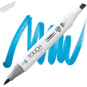 Shinhan Art Touch Twin Brush B261 Primary Cyan Çift Taraflı Markör Kalem
