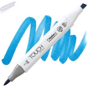 Shinhan Art Touch Twin Brush B263 Peacock Blue Çift Taraflı Markör Kalem
