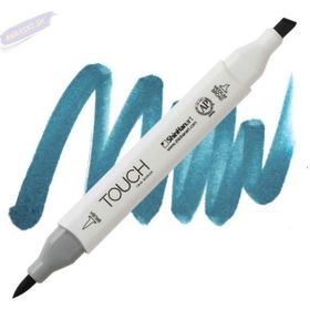 Shinhan Art Touch Twin Brush B62 Marine Blue Çift Taraflı Markör Kalem