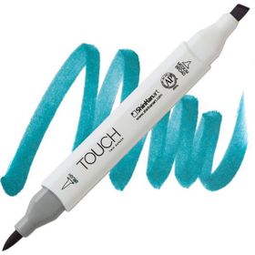 Shinhan Art Touch Twin Brush B64 Indian Blue Çift Taraflı Markör Kalem