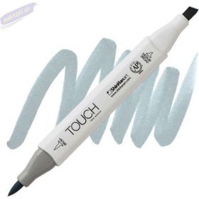 Shinhan Art Touch Twin Brush BG3 Blue Grey Çift Taraflı Markör Kalem