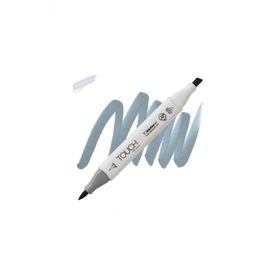 Shinhan Art Touch Twin Brush BG5 Blue Grey Çift Taraflı Markör Kalem