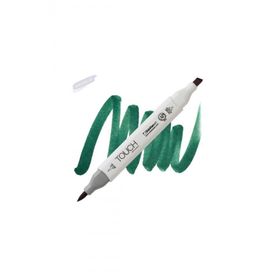 Shinhan Art Touch Twin Brush BG51 Dark Green Çift Taraflı Markör Kalem