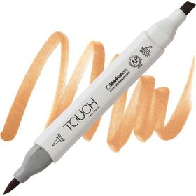 Shinhan Art Touch Twin Brush BR112 Leather Brown Çift Taraflı Markör Kalem