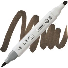 Shinhan Art Touch Twin Brush BR98 Chestnut Brown Çift Taraflı Markör Kalem
