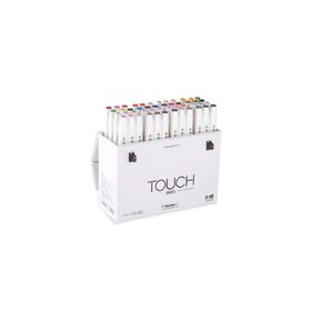 Shinhan Art Touch Twin Brush Çift Taraflı 48'li Markör Kalem Seti