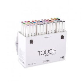 Shinhan Art Touch Twin Brush Çift Taraflı 48'li Markör Kalem Seti