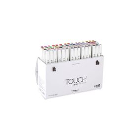 Shinhan Art Touch Twin Brush Çift Taraflı A 60'lı Markör Kalem Seti
