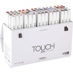 Shinhan Art Touch Twin Brush Çift Taraflı A 60'lı Markör Kalem Seti