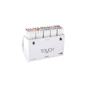 Shinhan Art Touch Twin Brush Çift Taraflı A 60'lı Markör Kalem Seti