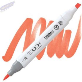 Shinhan Art Touch Twin Brush F122 Fluorescent Orange Çift Taraflı Markör Kalem