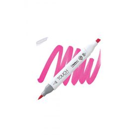 Shinhan Art Touch Twin Brush F125 Fluorescent Rose Çift Taraflı Markör Kalem